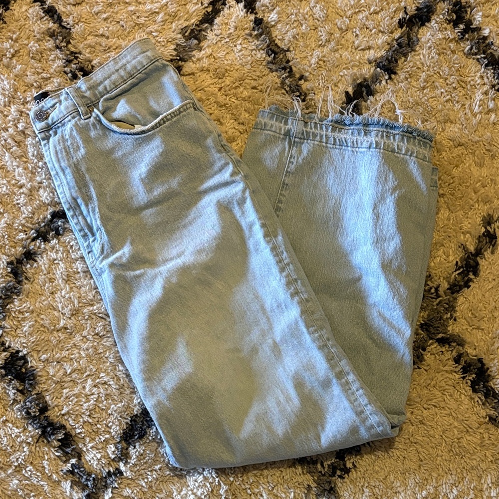 BDG Urban Outfitters high rise wide leg jeans